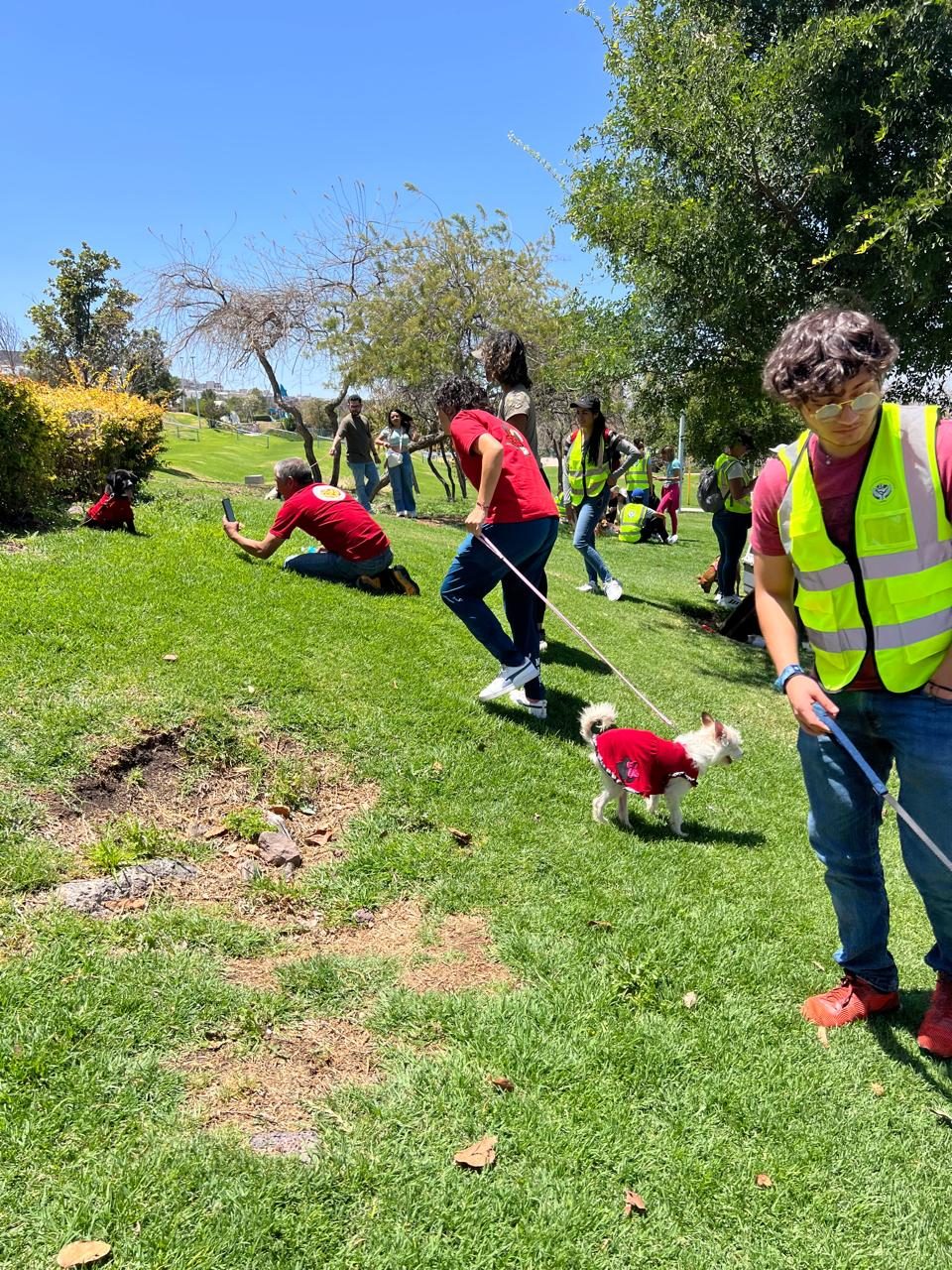 Jornada de adopción de LIBRA Refugio en un parque de Querétaro
